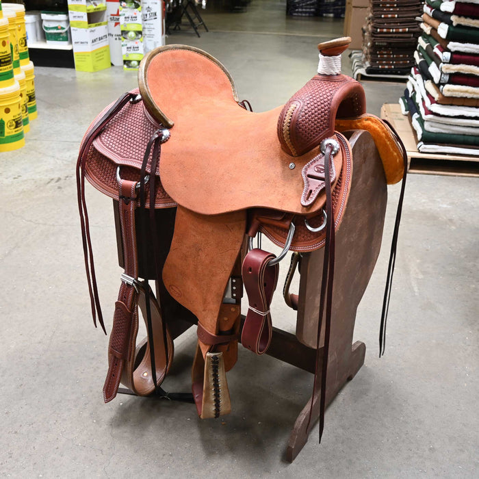 17" TESKEY'S RANCH ASSOCIATION SADDLE