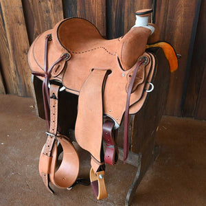 14" CACTUS RANCH SADDLE Saddles CACTUS SADDLERY   