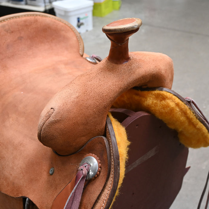 17" BRAZOS RIVER RANCH SADDLE Saddles - New Brazos River Saddlery