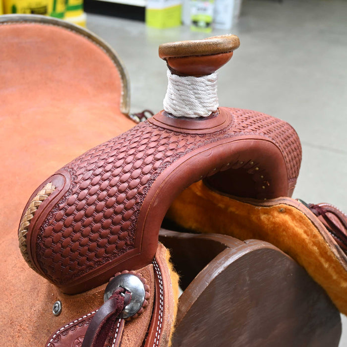 17" TESKEY'S RANCH ASSOCIATION SADDLE