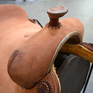 16" JEFF SMITH COWBOY SADDLE Saddles Jeff Smith