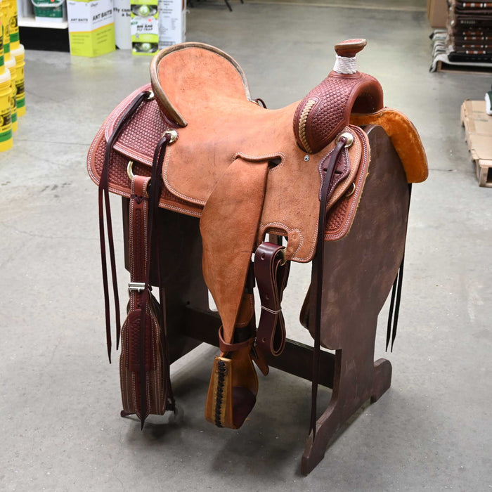 17" TESKEY'S RANCH ASSOCIATION SADDLE
