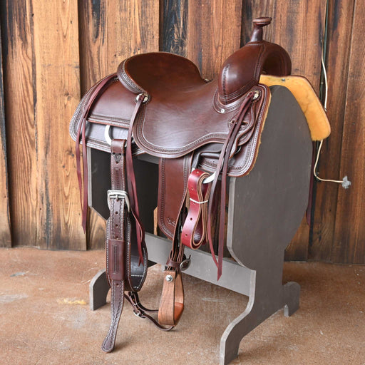 15.5" JEFF SMITH BUSTER WELCH RANCH CUTTER SADDLE Saddles - New Jeff Smith