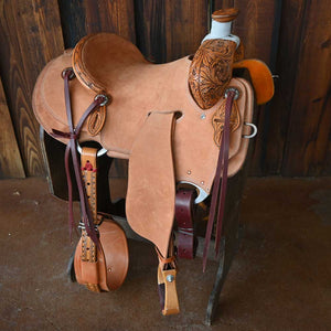 13.5" CACTUS RANCH SADDLE Saddles CACTUS SADDLERY   