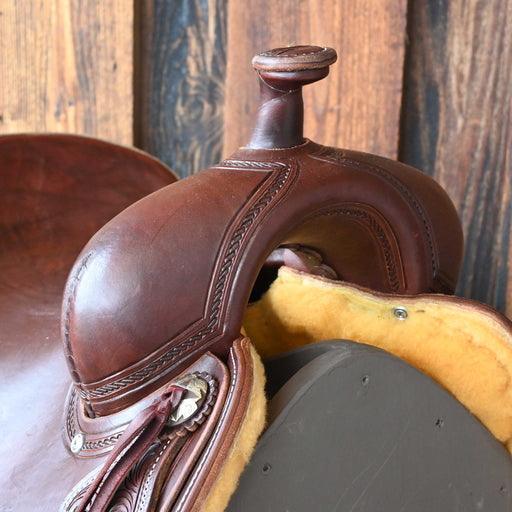 15.5" JEFF SMITH BUSTER WELCH RANCH CUTTER SADDLE Saddles - New Jeff Smith