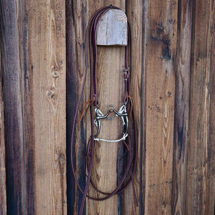 Kerry Kelley 65 144 High Port Bridle Rig w/Split Ear Headstall