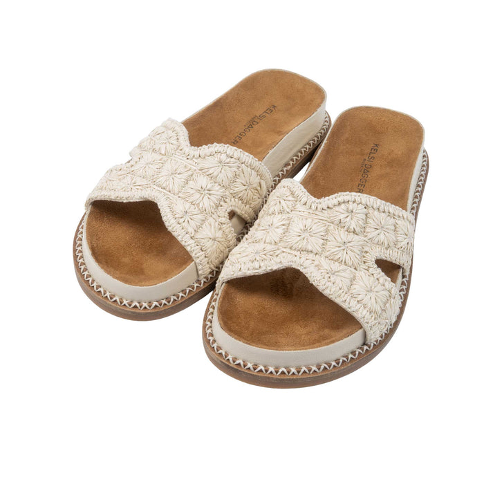 Kelsi Dagger Shayra Raffia Salt Sandal WOMEN - Footwear - Sandals Kelsi Dagger