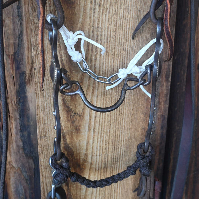 Ported Chain Bridle Rig w/Single Ear Headstall