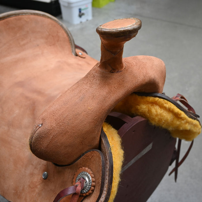 16" BRAZOS RIVER TEAM ROPING SADDLE