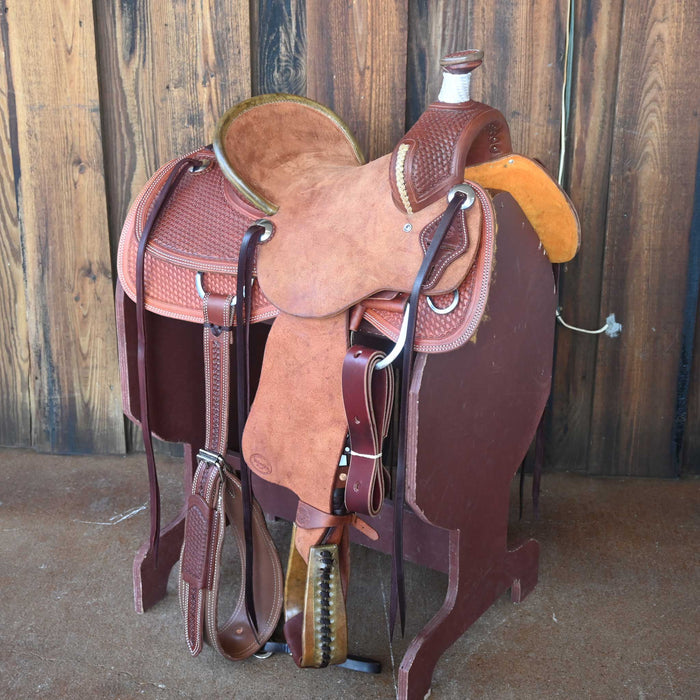 13" TESKEY'S YOUTH RANCH ASSOCIATION SADDLE Saddles - New Teskey's Saddlery