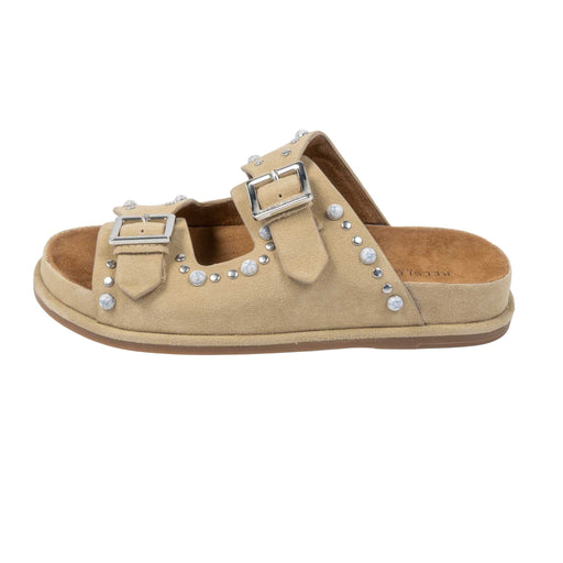 Kelsi Dagger Stucs Cow Suede Oatmeal Sandal WOMEN - Footwear - Sandals Kelsi Dagger