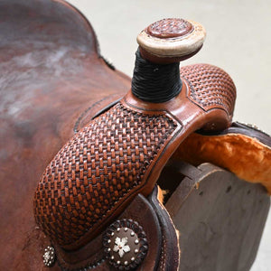 14.5" PATRICK SMITH ROPING SADDLE Saddles Patrick Smith