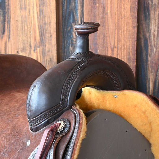 15.5" JEFF SMITH BUSTER WELCH RANCH CUTTER SADDLE Saddles - New Jeff Smith