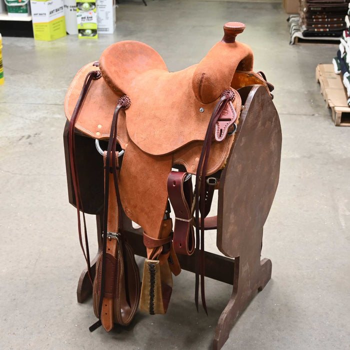13.5" TESKEY'S STRIP DOWN RANCH SADDLE