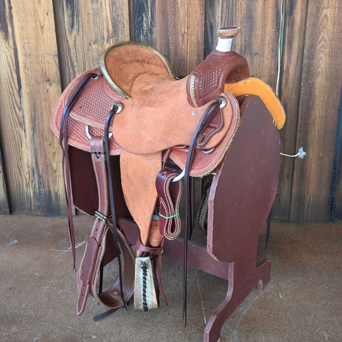 13.5" TESKEY'S YOUTH RANCH ASSOCIATION SADDLE Saddles - New Teskey's Saddlery