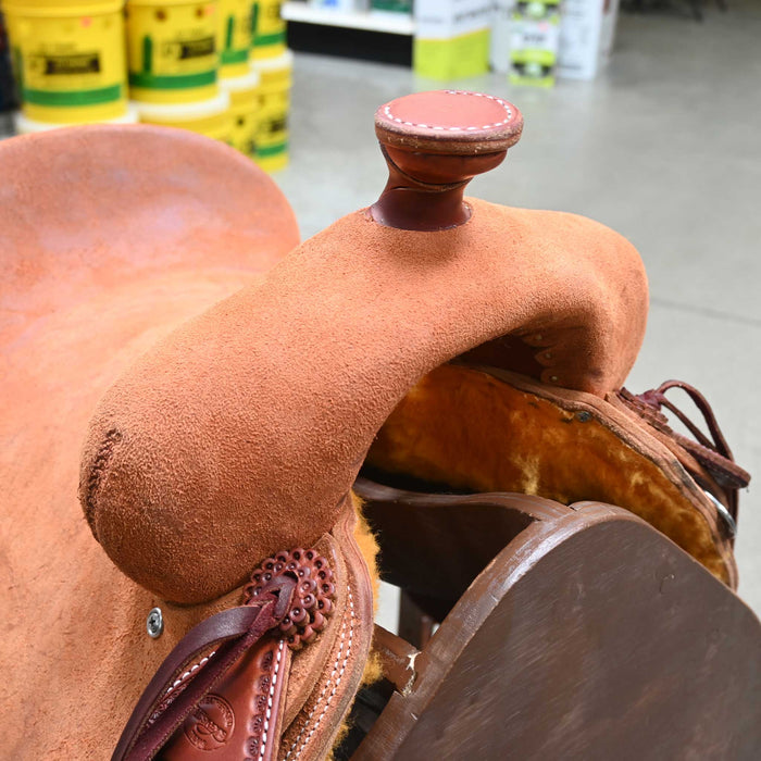 13.5" TESKEY'S STRIP DOWN RANCH SADDLE