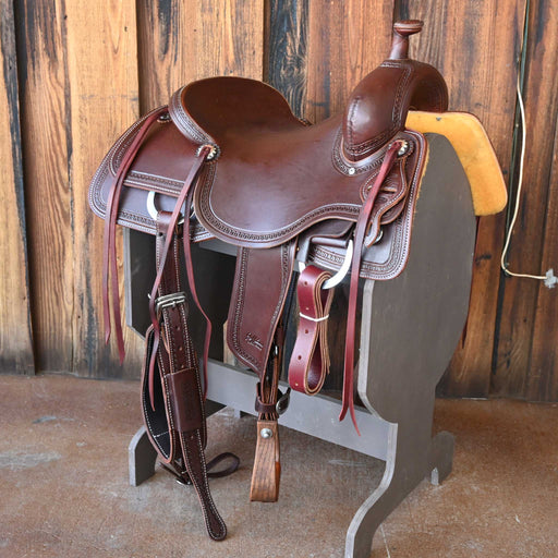 16" JEFF SMITH BUSTER WELCH RANCH CUTTER SADDLE Saddles - New Jeff Smith