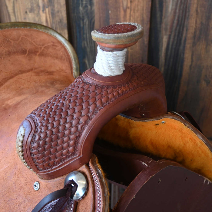 13.5" TESKEY'S YOUTH RANCH ASSOCIATION SADDLE Saddles - New Teskey's Saddlery