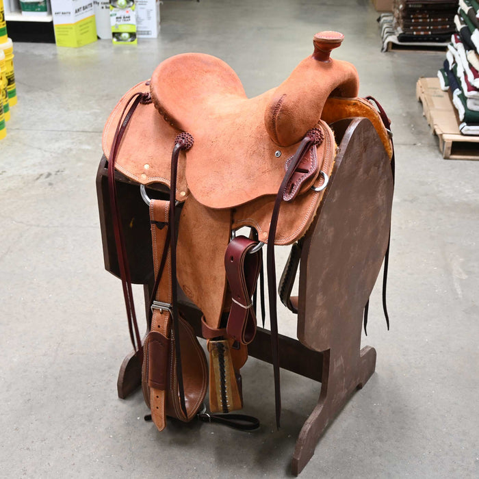 13.5" TESKEY'S STRIP DOWN RANCH SADDLE