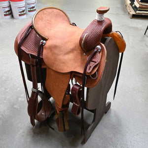 15.5" TESKEY'S RANCH ASSOCIATION SADDLE Saddles Teskey's Saddlery