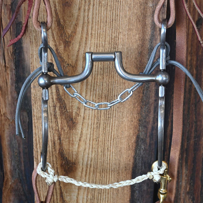 Professional's Choice Bob Avilla Hinge Port Bridle Rig w/All New Leather