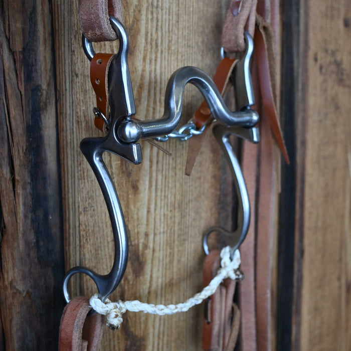 Kerry Kelley 7 MB Flat Johnny Bridle Rig w/Craig Lewis Leather