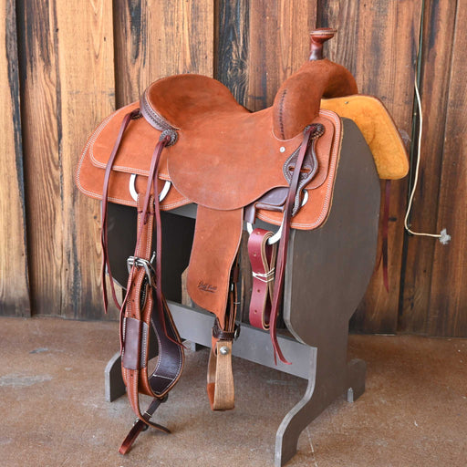 16" JEFF SMITH BUSTER WELCH RANCH CUTTER SADDLE Saddles - New Jeff Smith