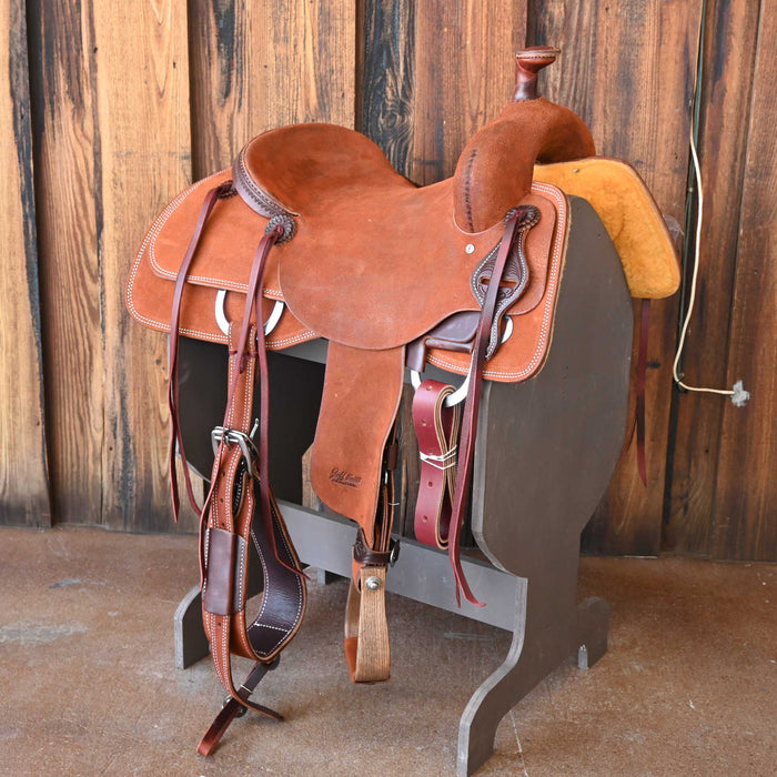 16" JEFF SMITH BUSTER WELCH RANCH CUTTER SADDLE