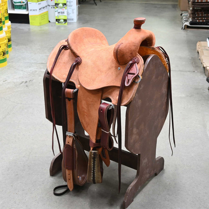 13.5" TESKEY'S STRIP DOWN RANCH SADDLE