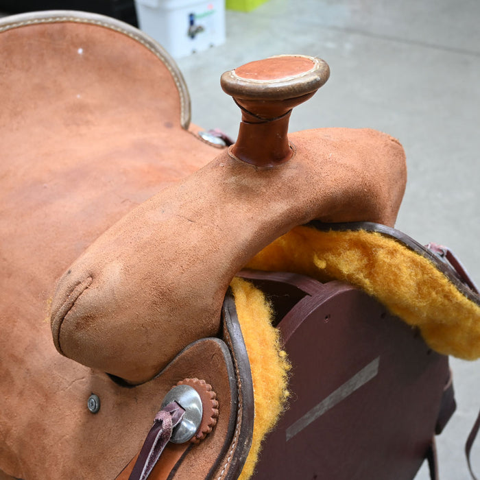 16.5" BRAZOS RIVER RANCH SADDLE Saddles - New Brazos River Saddlery