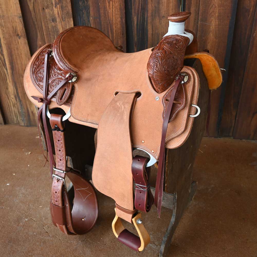 15.5" CACTUS RANCH SADDLE Saddles CACTUS SADDLERY   