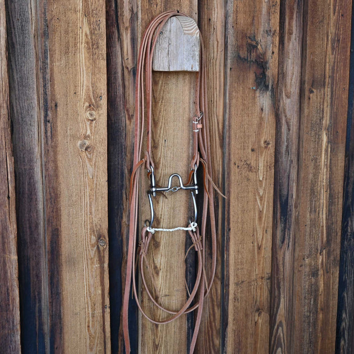 Kerry Kelley 7 66 Port Bridle Rig w/Craig Lewis Leather
