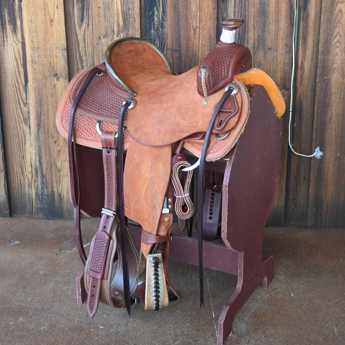 13.5" TESKEY'S YOUTH RANCH ASSOCIATION SADDLE Saddles - New Teskey's Saddlery