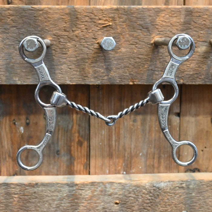 Reid Jones Twisted Wire Snaffle Gag Bit Tack - Bits Reid Jones