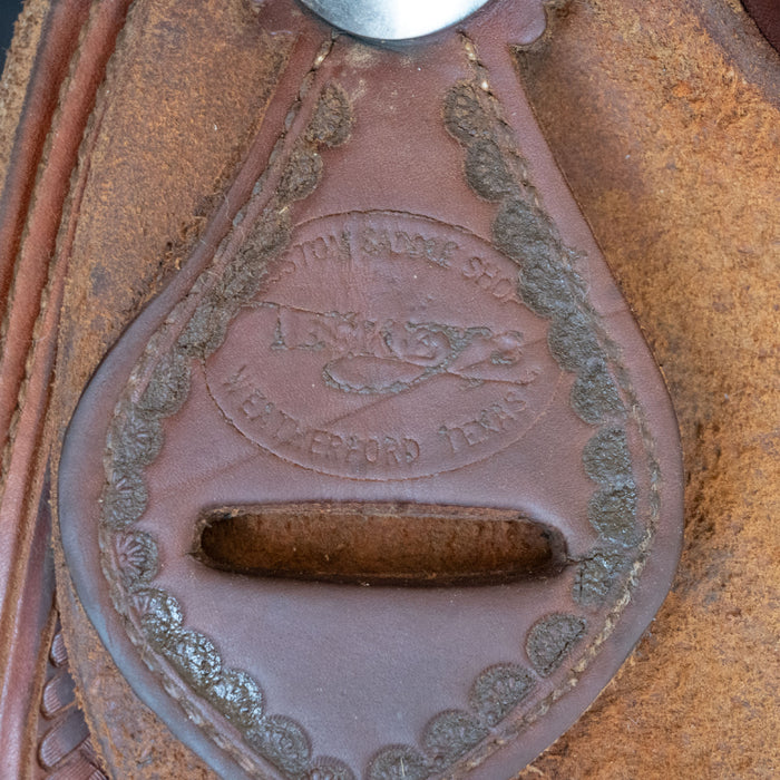 16.5" USED TESKEY'S RANCH ASSOCIATION SADDLE