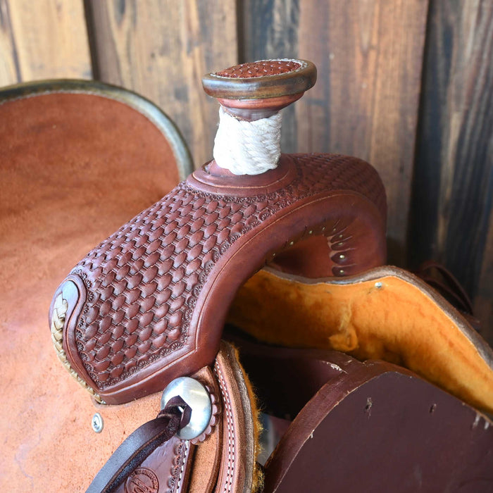 13.5" TESKEY'S YOUTH RANCH ASSOCIATION SADDLE Saddles - New Teskey's Saddlery