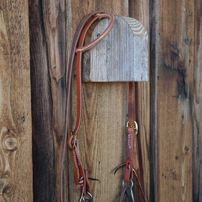 Kerry Kelley 7 Slow Twist Dogbone Bridle Rig w/All New Leather