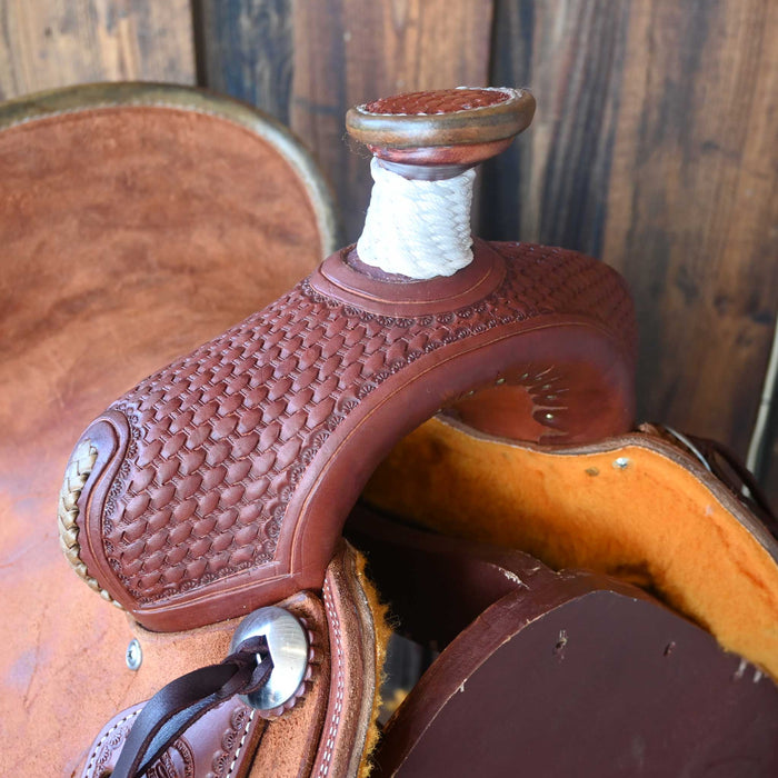 13.5" TESKEY'S YOUTH RANCH ASSOCIATION SADDLE Saddles - New Teskey's Saddlery