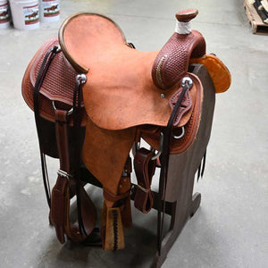 15.5" TESKEY'S RANCH ASSOCIATION SADDLE Saddles Teskey's Saddlery