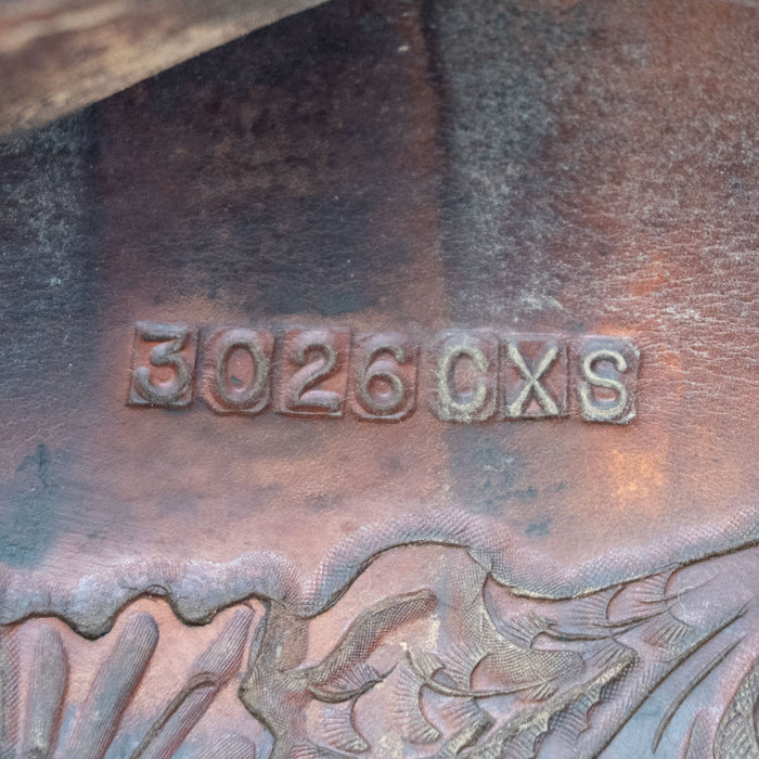 15.5" USED M.L LEDDY CUTTING SADDLE