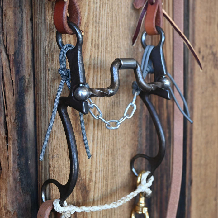 Kerry Kelley 7 Slow Twist Hinge Port Bridle Rig w/All New Leather