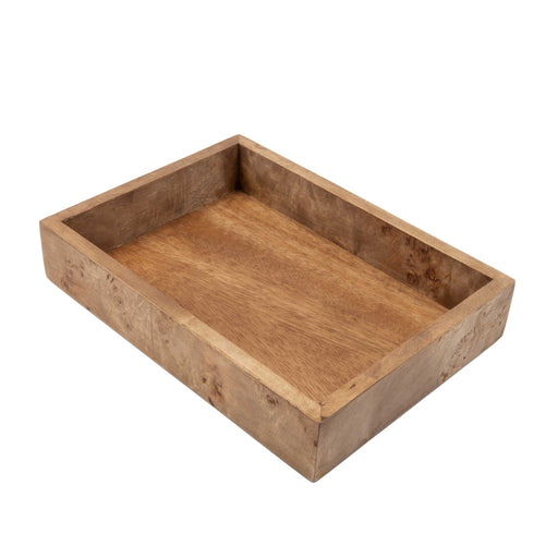 Mud Pie Burl Wood Small Tray HOME & GIFTS - Home Decor - Decorative Accents Mud Pie