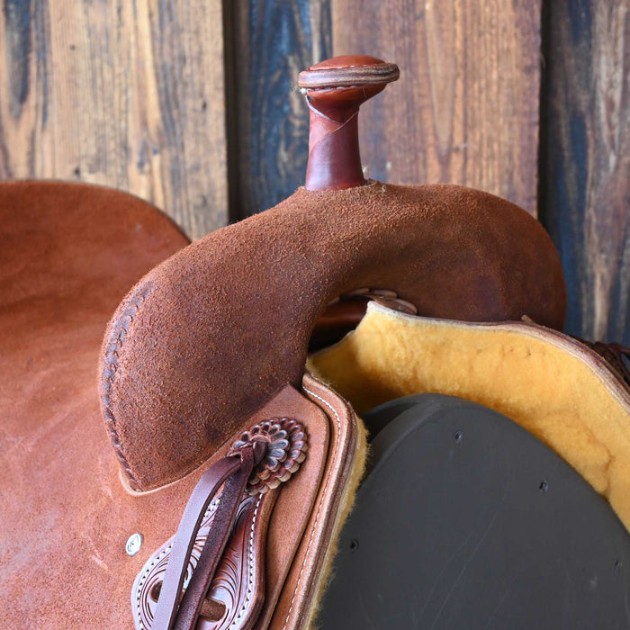 16.5" JEFF SMITH BEAU GALYEAN RANCH CUTTER SADDLE Saddles - New Jeff Smith