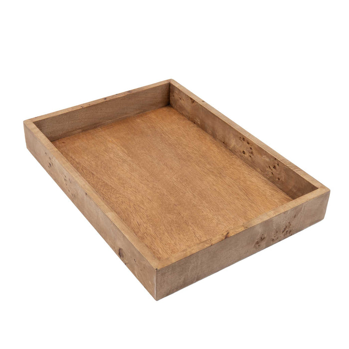 Mud Pie Burl Wood Large Tray HOME & GIFTS - Home Decor - Decorative Accents Mud Pie