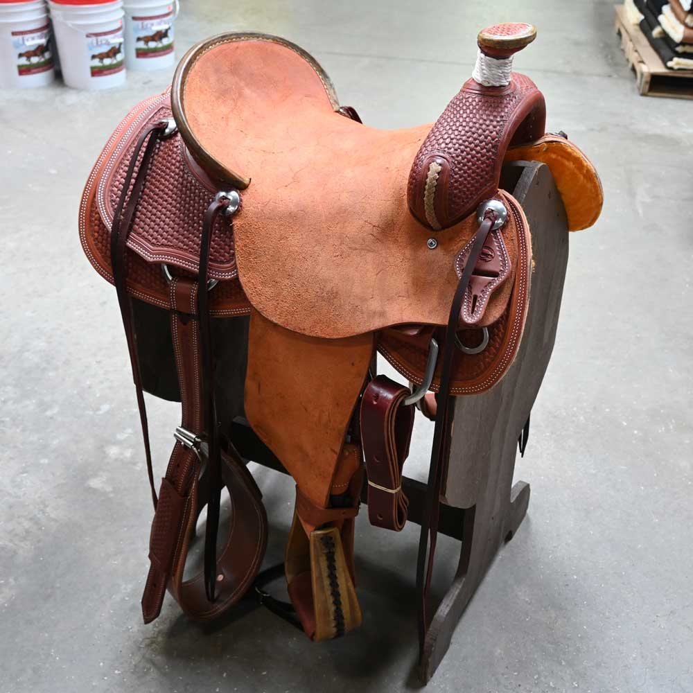 15.5" TESKEY'S RANCH ASSOCIATION SADDLE Saddles Teskey's Saddlery