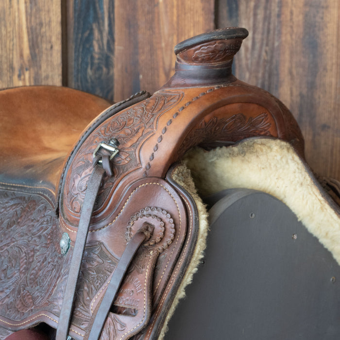15" USED ART VANCORE WESTERN SADDLE