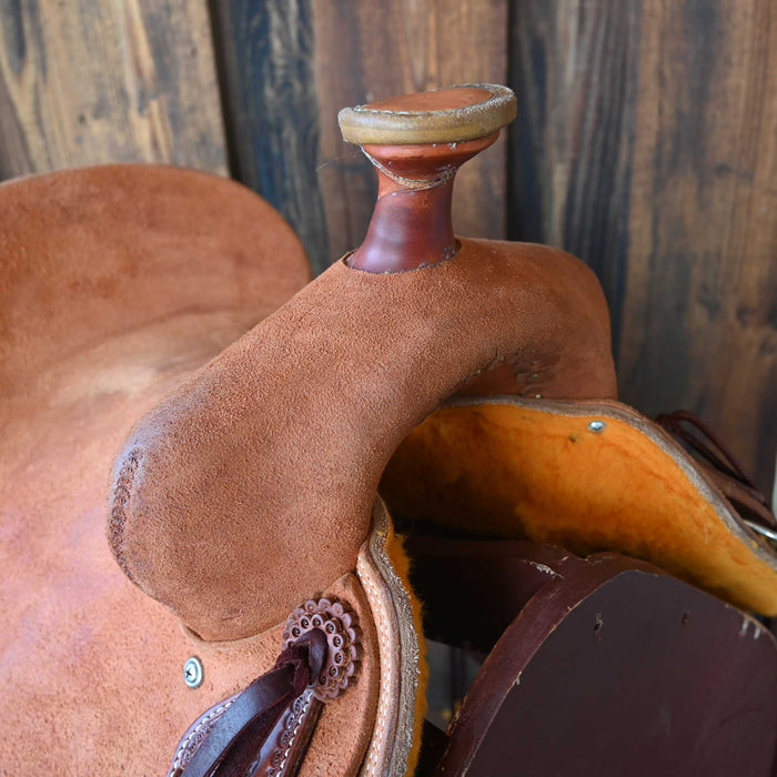 13" TESKEY'S YOUTH STRIP DOWN RANCH SADDLE Saddles - New Teskey's Saddlery