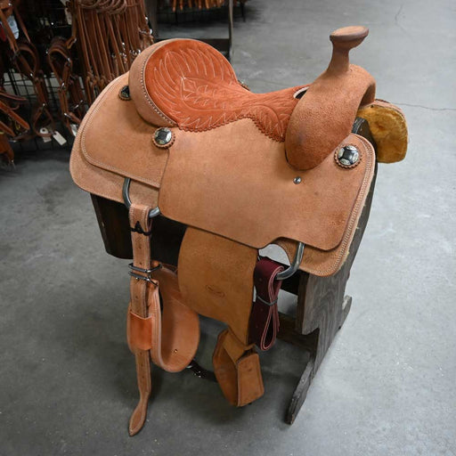 14.5" RELENTLESS TEAM ROPING SADDLE Saddles - New RELENTLESS