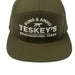 Teskey's Gun & Ammo Pointer Cap - Moss Green TESKEY'S GEAR - Baseball Caps Richardson