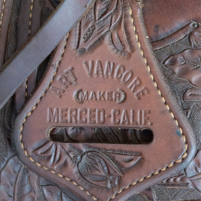 15" USED ART VANCORE WESTERN SADDLE